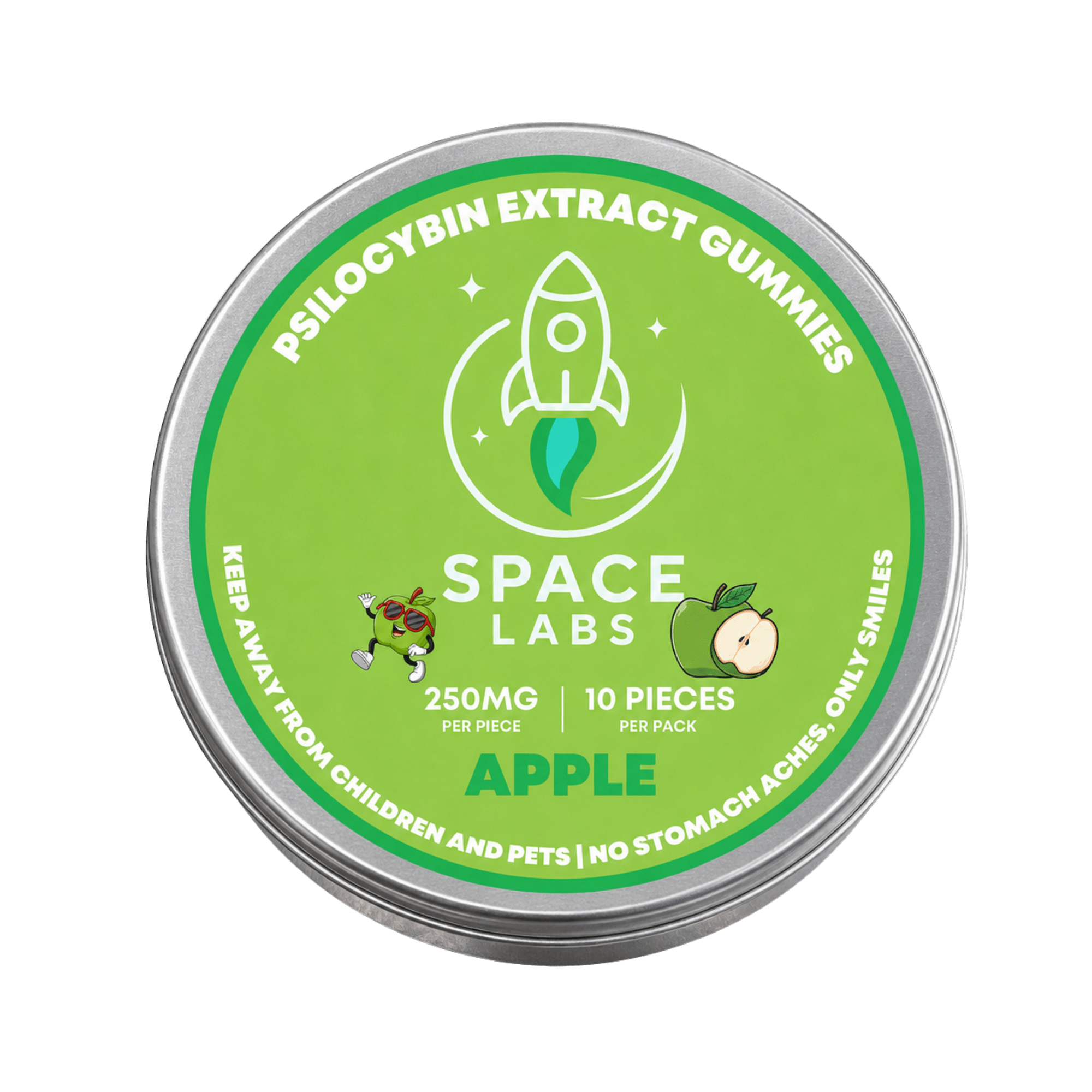 Space Labs 2500MG Psilocybin Gummies - Apple